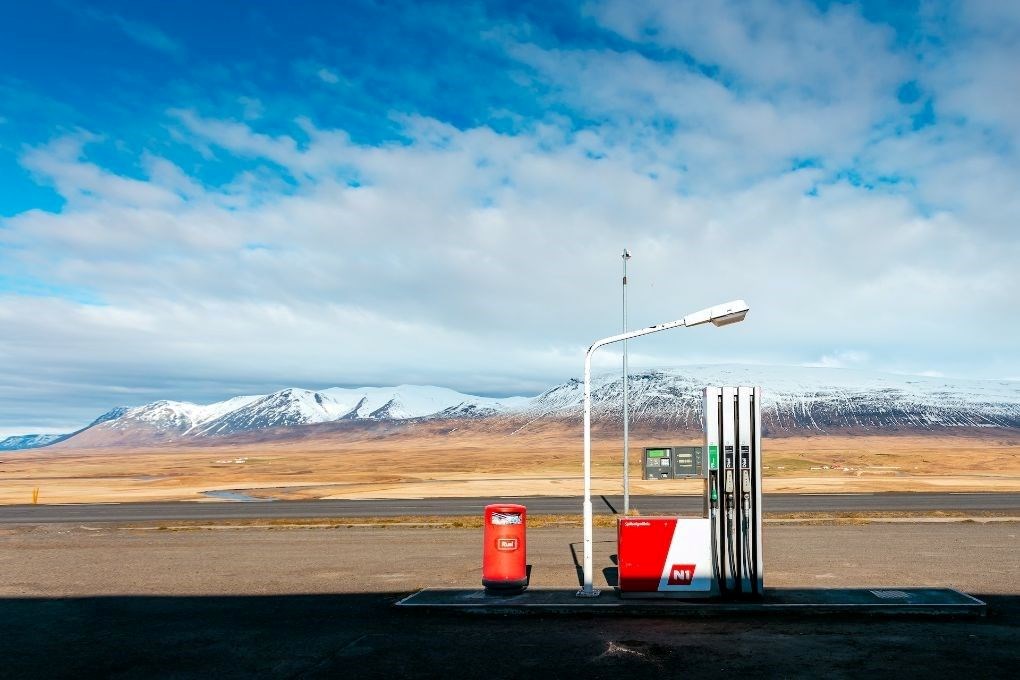 Gas stations in Iceland