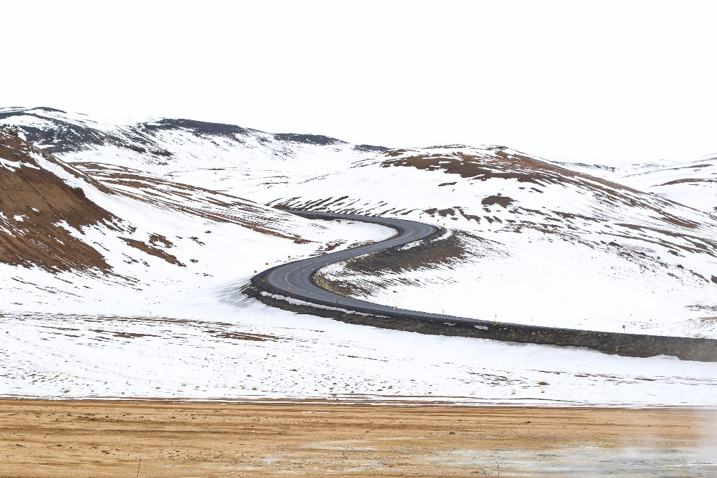 Prepare for winter road conditions in Iceland in March