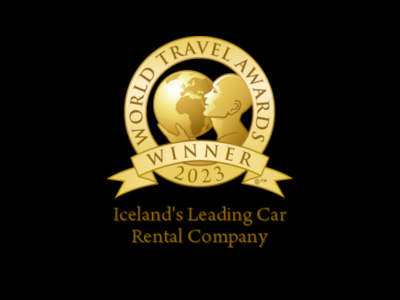 Award for the Iceland’s Leading Car Rental Company won by Lava Car Rental in 2023 - World Travel Awards