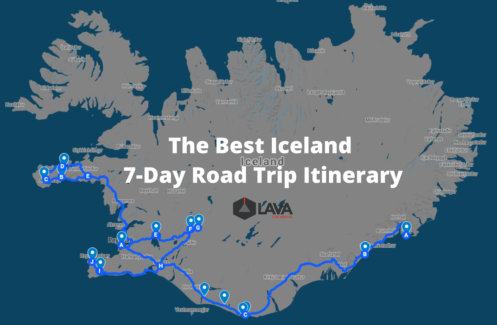 Best Iceland 7Day Road Trip Itinerary Summer + Winter Lava Car Rental