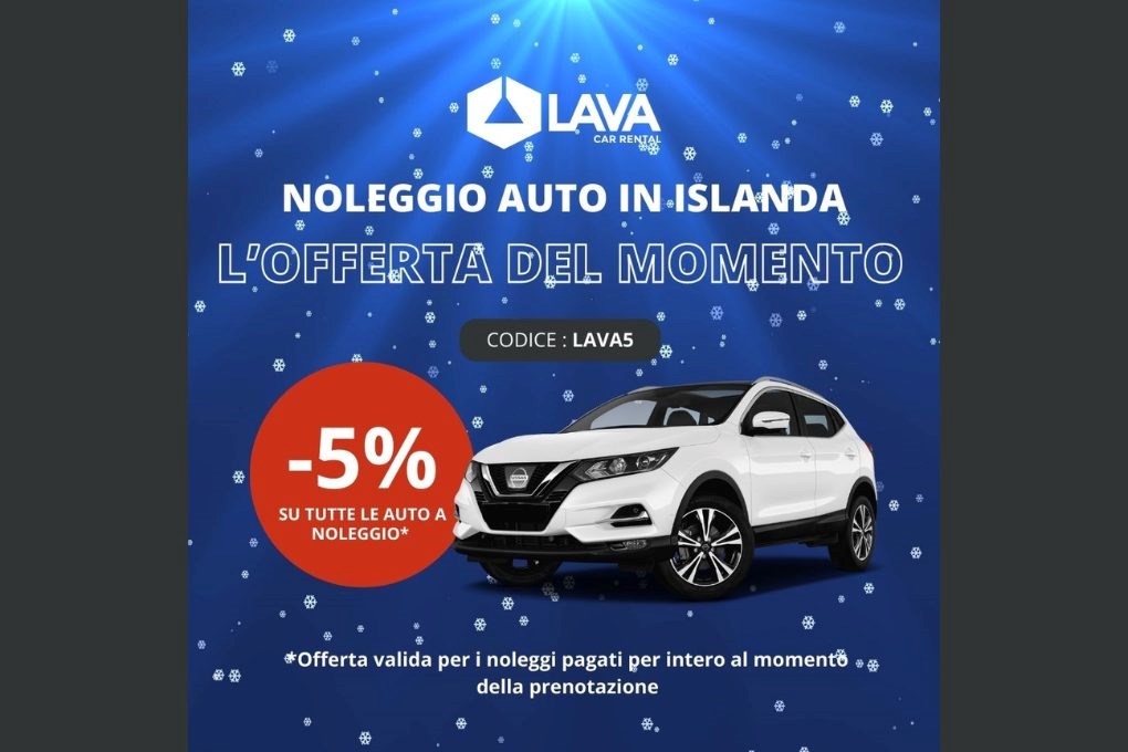 L’attuale codice coupon di Lava Car Rental: LAVA5