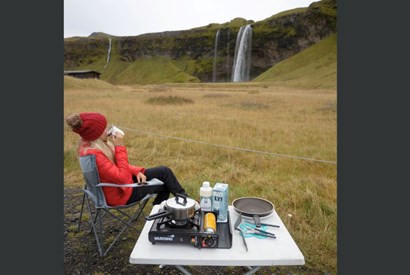 Cooking in Iceland During a Campervan Road Trip