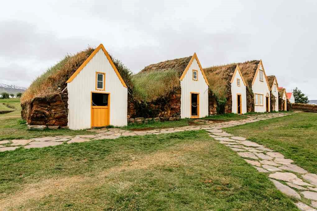 Glaumbaer museum in Iceland