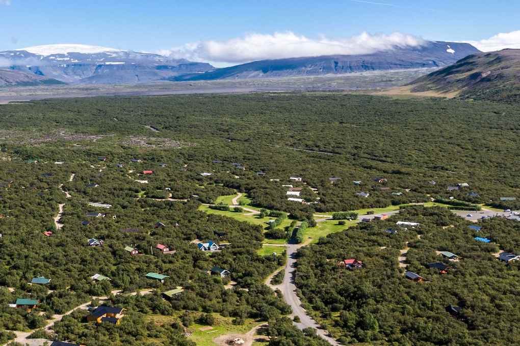 Husafell campsite is a great campsite for campers in Iceland