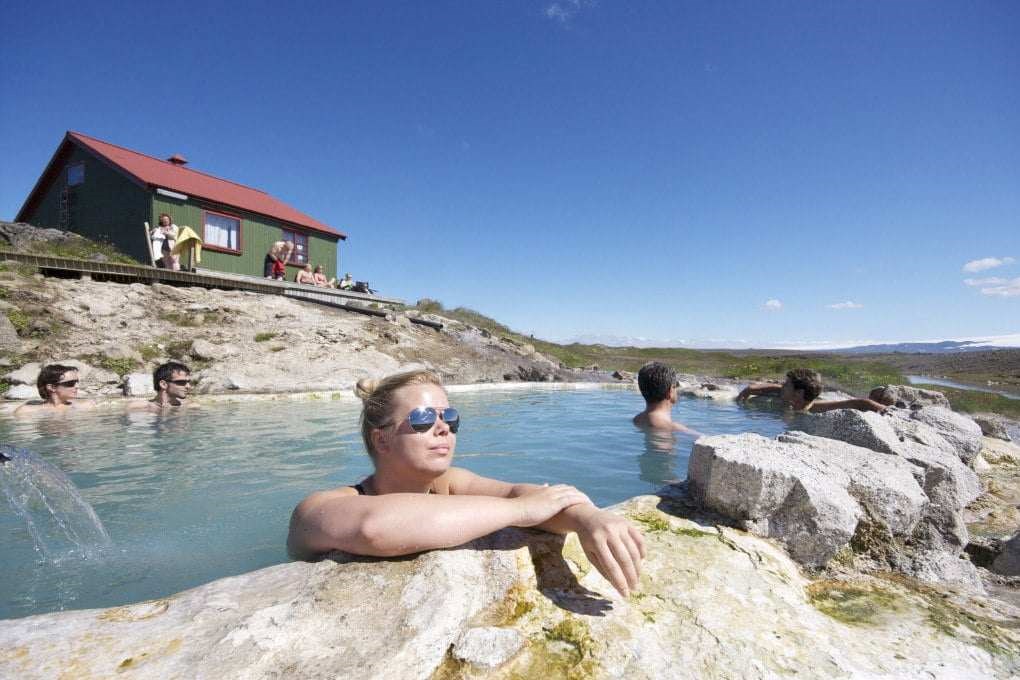 Hveravellir hot spring in Iceland