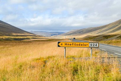 Road Signs in Iceland