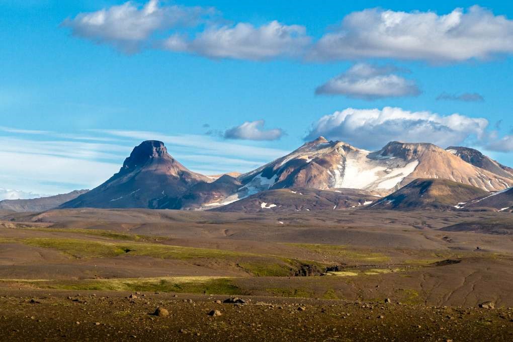 Kjolur road is only accessible in summertime in Iceland