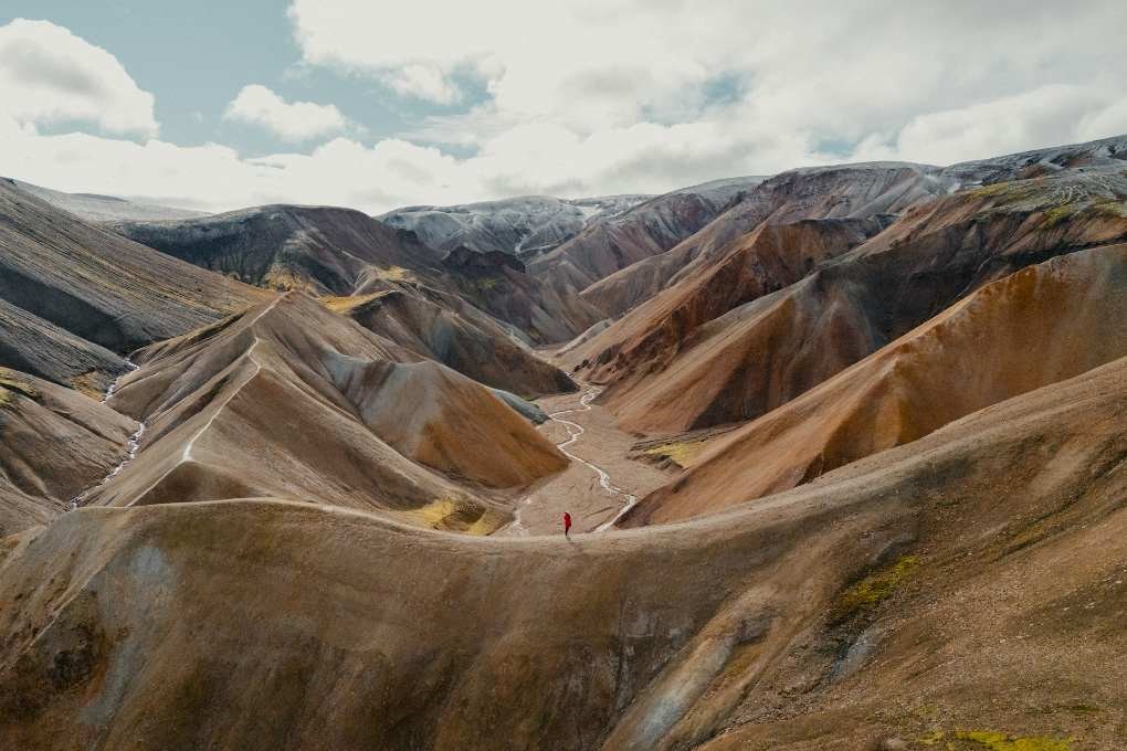 Landmannlaugar in Iceland is only accessible in summertime