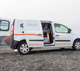 Renault Kangoo Campervan Rental in Iceland | Lava Car Rental