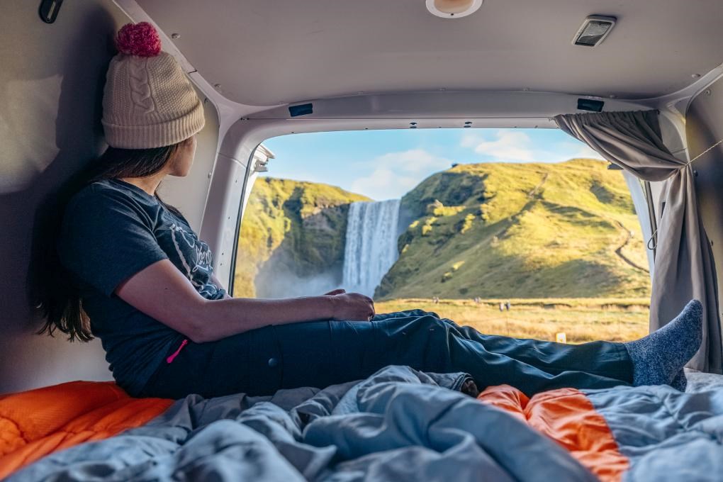 Travelling with a campervan allows you to stay mobile to witness the solar eclipse