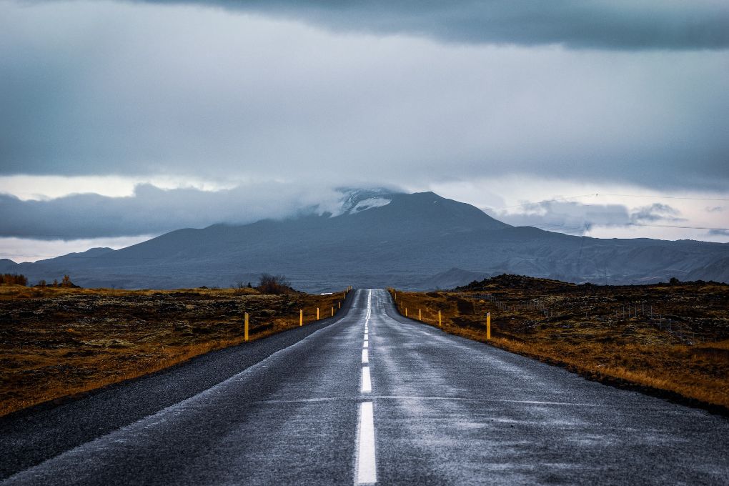 carretera en islandia
