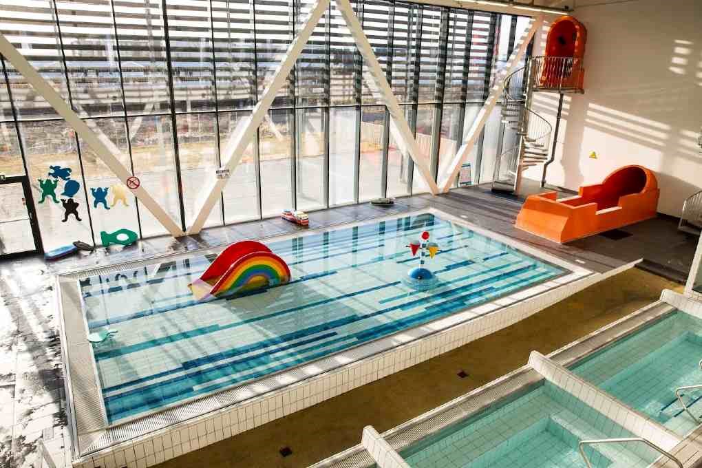 Indoor swimming pool in Iceland